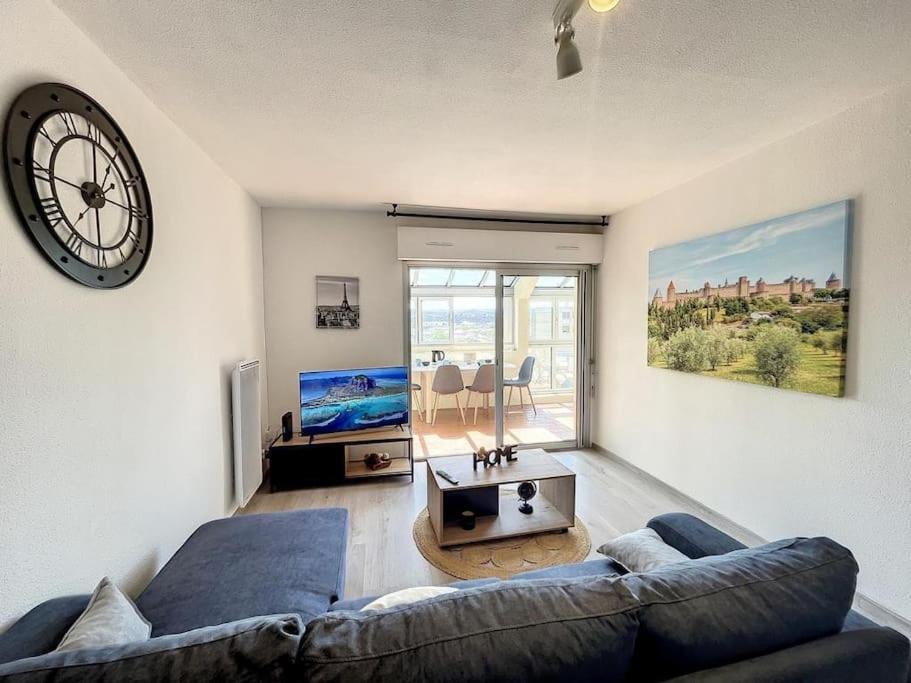 Le Panoramique - Sublime Vue Sur La Cite Apartment Carcassone Exterior photo