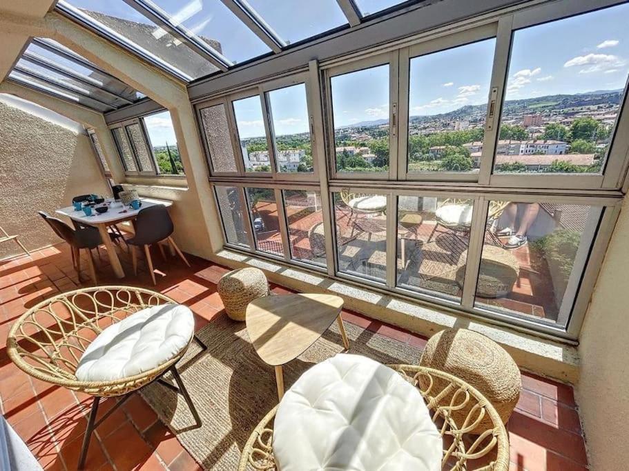 Le Panoramique - Sublime Vue Sur La Cite Apartment Carcassone Exterior photo
