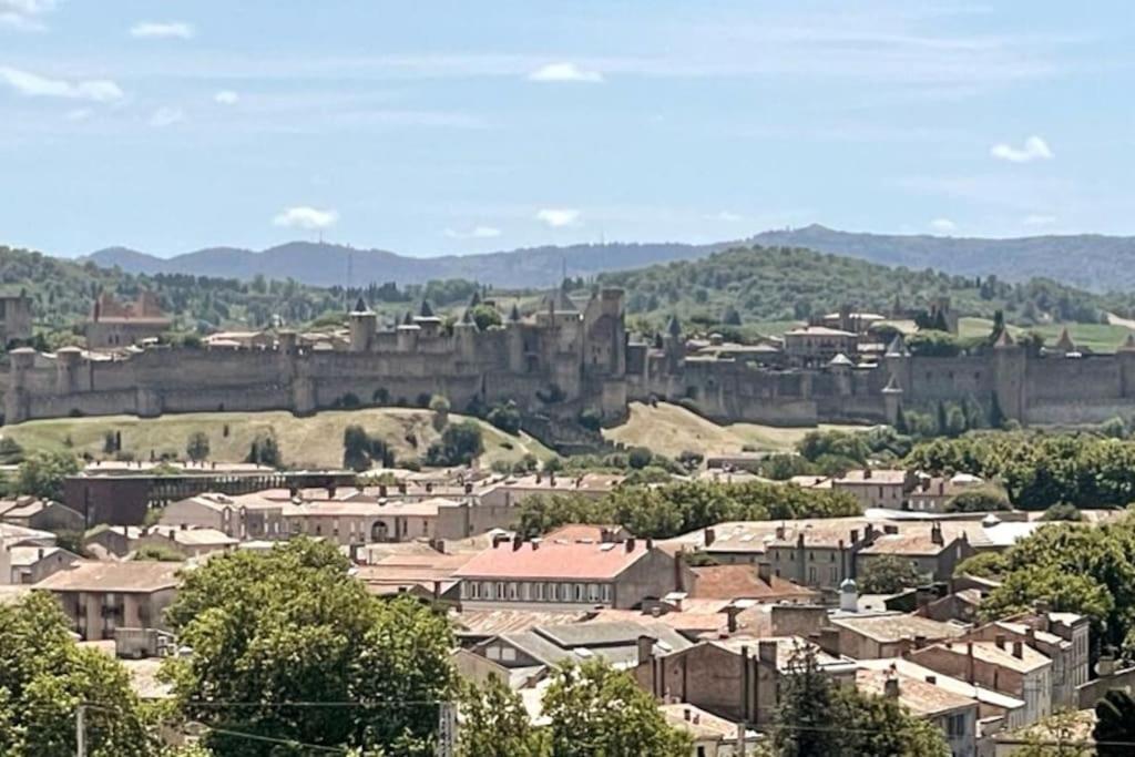 Le Panoramique - Sublime Vue Sur La Cite Apartment Carcassone Exterior photo